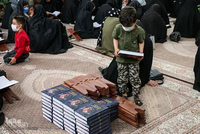 جزخوانی قرآن در خانه مدرس