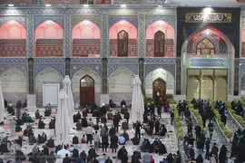 حرم امام رئوف در روزهای پایانی ماه صفر