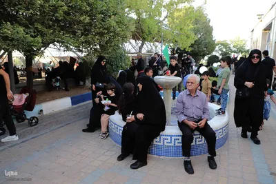 مراسم آیینی جاماندگان اربعین حسینی در تبریز