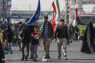 راهپیمایی ۲۲ بهمن در تهران