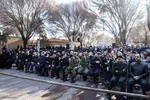 تشییع پیکر مطهر پنج شهید گمنام در تبریز‎