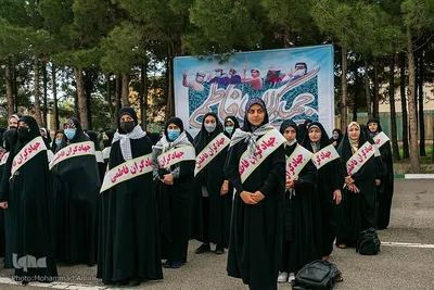 رزمایش جهادگران فاطمی در آذربایجان شرقی‎‎