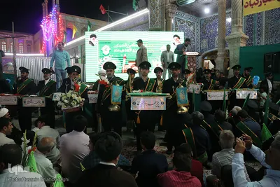 حرم کریمه اهل بیت(ع) در شب عید غدیر