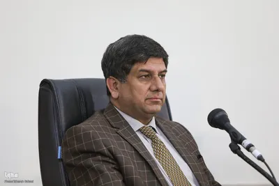  سعد سکند خان، رئیس موسسه اکو در نشست رسانه‌ای هفته بزرگداشت حکیم ابوالقاسم فردوسی