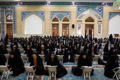 جزخوانی قرآن در مسجد امام حسن عسگری(ع) قزوین