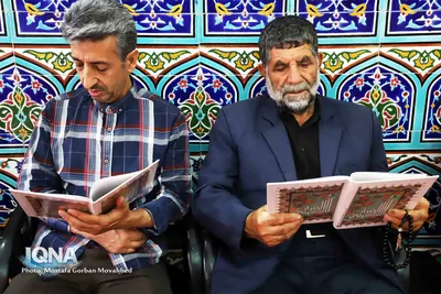 مراسم بزرگداشت اربعین قائد شهید امت حضرت آیت الله سید علی خامنه ای در اهر 