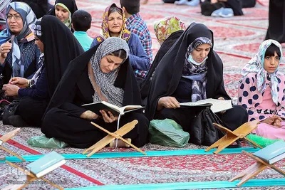 محفل انس با قرآن با تلاوت «سیدجواد حسینی»، قاری بین‌المللی کشور در شاهچراغ‎‎
