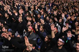 مراسم عزاداری اربعین حسینی با حضور هیئت‌های دانشجویی در حسینیه امام خمینی(ره)