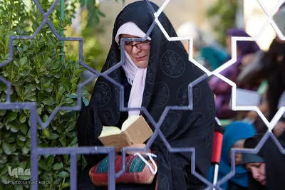 مراسم دعای پرفیض دعای عرفه آستان مقدس امام زاده طاهر
