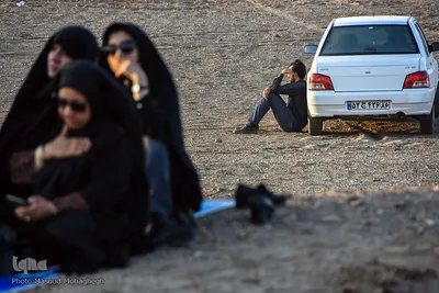 عزاداری تاسوعای حسینی در کویر «خوریان» سمنان