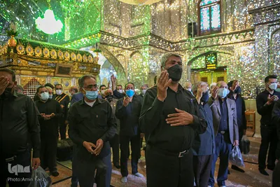 تشییع والده سردار سرتیپ پاسدار غلامحسین غیب‌پرور