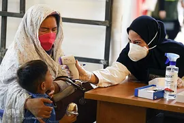 اردوی جهادی خدمات رایگان سلامت در حرم مطهر شاهچراغ (ع)