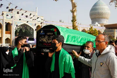 قرائت ختبه فدکیه و عزاداری در حرم شاهچراغ (ع)‎‎