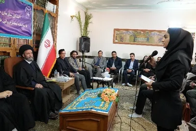 دیدار صمیمی اعضای سازمان دانشجویان جهاددانشگاهی استان با آیت‌الله سیدحسن عاملی، نماینده ولی‌فقیه در استان و امام‌جمعه اردبیل،