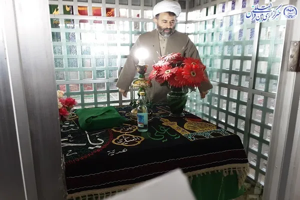 آئین غباروبی آستان مطهر امام زاده حسن(ع) هادی شهر