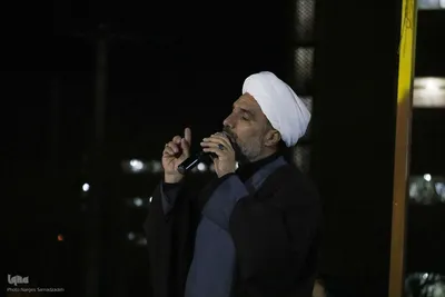 تجمع مردم فولادشهر در پی شهادت رهبر شهید انقلاب