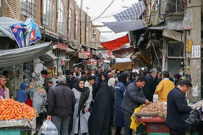 بازار همدان در آستانه سال نو‎‎