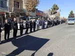 مراسم عزاداری خیابانی شهادت حضرت زهرا(س) در اهر
