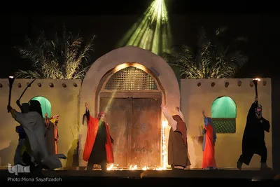 نمایش بزرگ آستان عشق در اهواز
