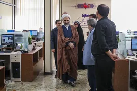 بازدید آیت‌الله مبلغی از ایکنا