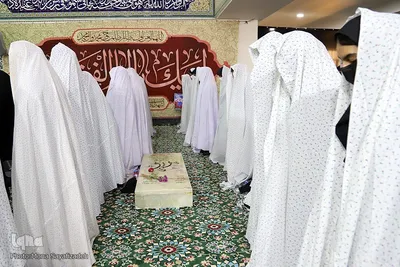 اقامه نماز وحدت دانش‌آموزی در یادمان شهید علی هاشمی