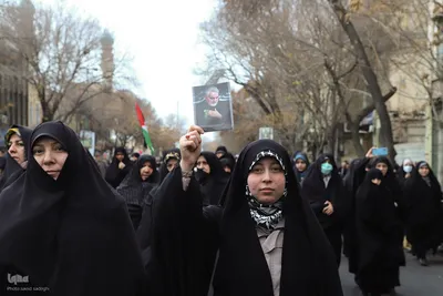 راهپیمایی مردم تبریز در محکومیت جنایت تروریستی کرمان‎