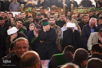 عزاداری شهادت حضرت زهرا(س) در آستان علوی و حسینی

