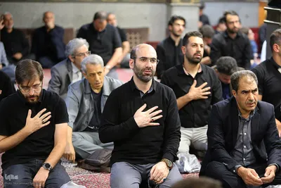 مراسم ختم پاسدار قرآنی شهید احسان ذاکری
