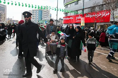 راهپیمایی ۲۲ بهمن در مشهد 