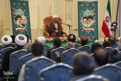 جشن شکرانه حضور در انتخابات در حرم شاهچراغ (ع)