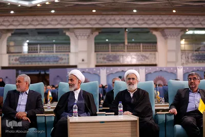 مراسم نمادین آیین افتتاحیه مسابقات بین المللی قرآن کریم