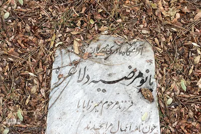 پاییز در قبرستان قدیمی زنجان