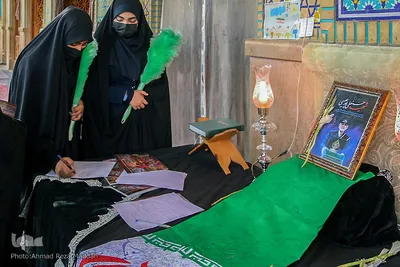 آثار به جا مانده از حمله تروریستی به حرم مطهر حضرت شاهچراغ (ع)