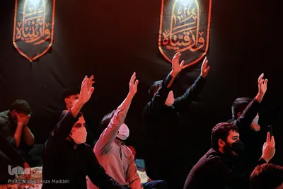 مراسم عزاداری شهادت حضرت رقیه (س) در هیئت محبان ثارالله شیراز