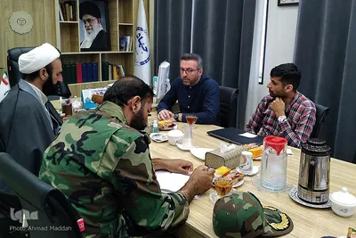 دیدار ارشد عقیدتی سیاسی‌ ارتش در فارس‎‎ با رئیس جهاد دانشگاهی استان