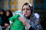 ⁨مراسم شیرخوارگان حسینی قزوین⁩