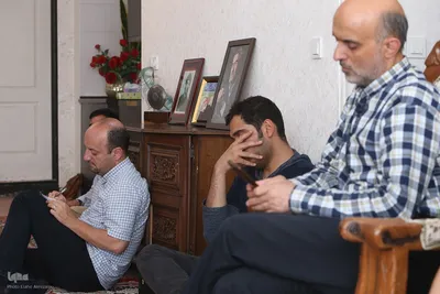 دیدار با خانواده شهید ارغوانی