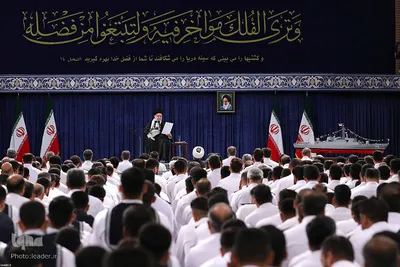 دیدار کارکنان و خانواده‌های ناوگروه ۸۶ ارتش جمهوری اسلامی ایران