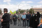 راهپیمایی ۱۳ آبان در بیرجند