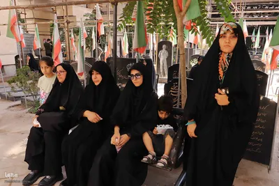 تشییع پیکر دو شهید قرآن آموز در تبریز