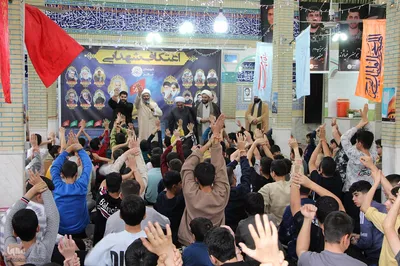 اولین روز اعتکاف در ملایر