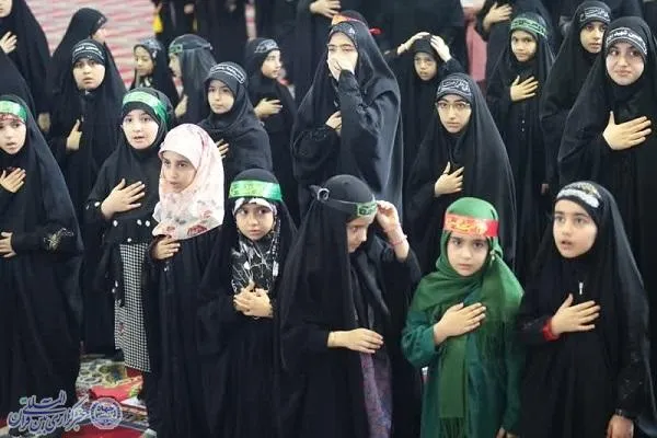 سوگواره مثل زینب« اجتماع دختران دانش آموز دهه هشتادی و نودی» ساری