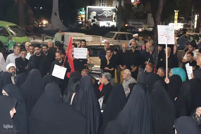 تجمع مردم انقلابی ملایر در موج صد و سی و هفت