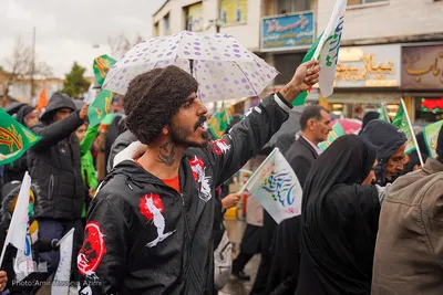 شادپیمایی نیمه شعبان در شیراز