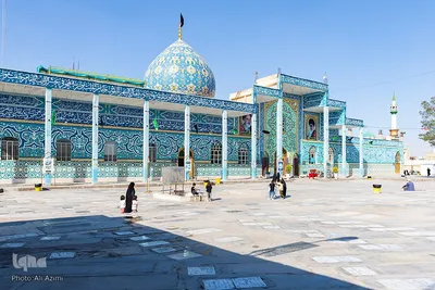 آیین جزء‌خوانی قرآن در امامزاده نرمی دولت‌آباد