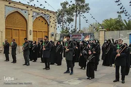 آیین تعویض پرچم آستان مقدس حضرت سید علاءالدین حسین(علیه السلام)‎‎
