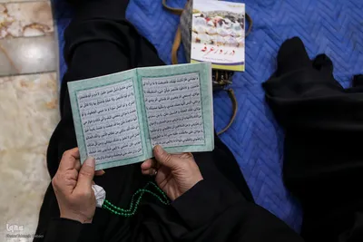اجتماع پرشور دلدادگان حسینی در حرم عبدالعظیم (ع)؛ طنین دعای عرفه در قبله تهران