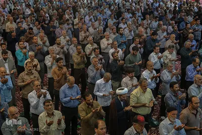 اقامه نماز عید سعید قربان – مصلی بیت‌المقدس اراک/عکاس:طاها نظیری