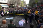 راهپیمایی روز ۱۳ آبان در شهرستان اهر