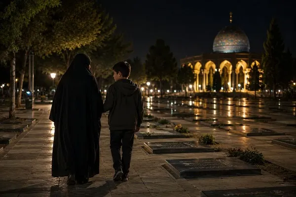 حضور در گلزار شهدا